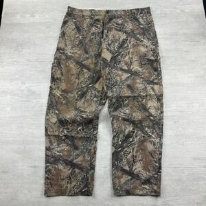 Vintage 90s True Timber Camo‎ Cargo Pants Size XL Brown Real Tree